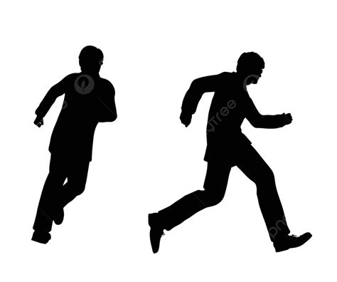 Man In Running Pose Vector Posing Design Vector, Vector, Posing, Design PNG and Vector with ...