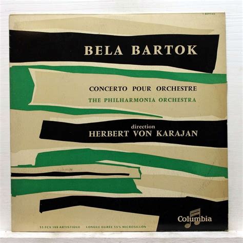 Bartok : Concerto for orchestra by HERBERT VON KARAJAN, LP with elyseeclassic - Ref:116951605 ...