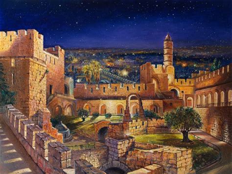 Jerusalem Paintings | Jerusalem, Jewish artwork, Temple in jerusalem