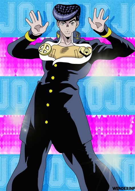 Josuke Higashitaka Pose Pt.4 by wenderss on DeviantArt