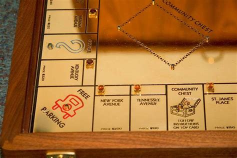 Gold Monopoly Board Game - Smithsonian Institution