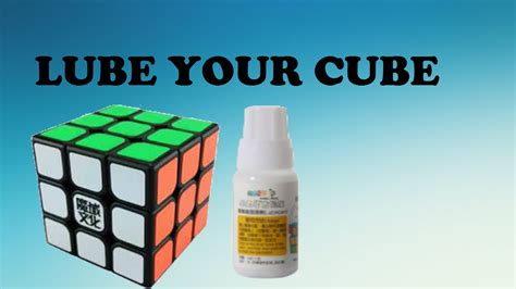 How to lubricate your cube with Maru lube | Let's Cube - YouTube