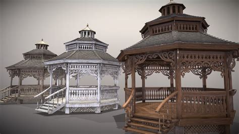 Gazebo 3D models - Sketchfab