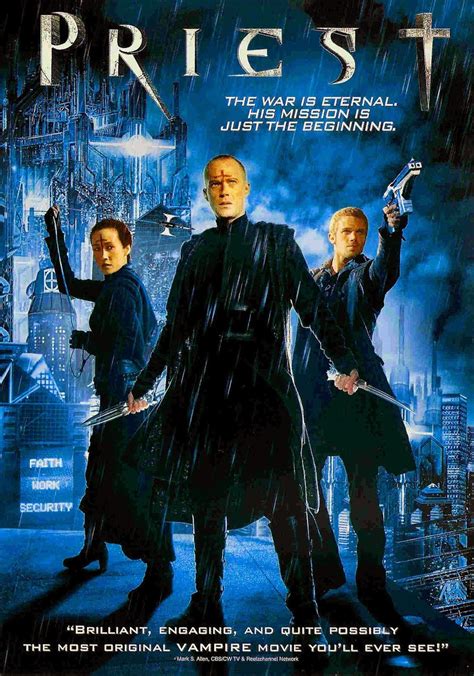 Priest (2011) | Vampire movies, Paul bettany, Movie posters