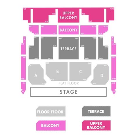 bournemouth international centre seating plan | Seating plan, How to ...