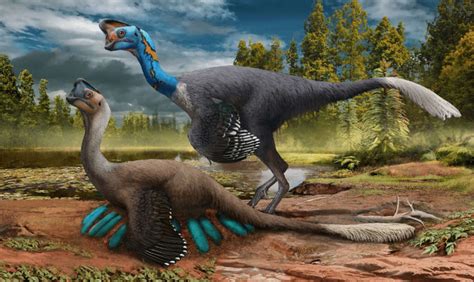 Paleontologists have discovered a theropod fossil sitting on a clutch of eggs | SYFY WIRE