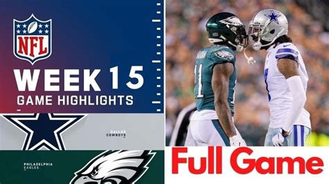 Dallas Cowboys vs. Philadelphia Eagles Full Game Highlights NFL Week 16 ...