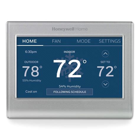 Honeywell Home RTH9585WF Wi-Fi Smart Color Thermostat, 7 Day Programmable, Touch Screen, Energy ...