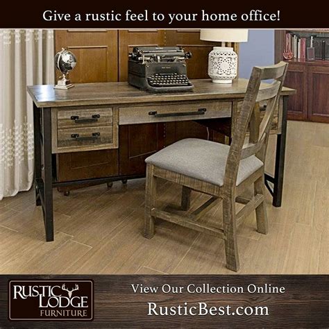 Add a vintage vibe to your home... - Rustic Lodge Furniture