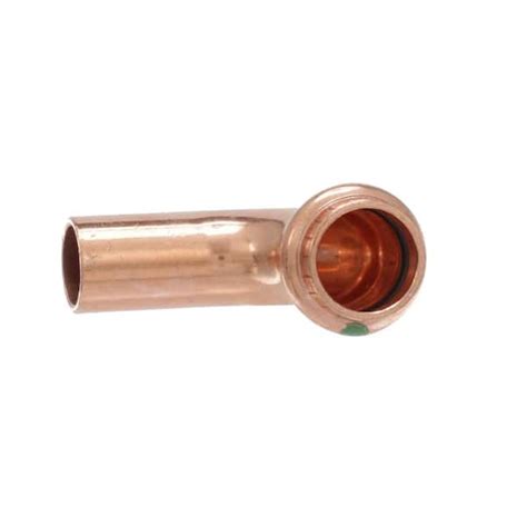 Viega ProPress 1/2 in. x 1/2 in. Copper 90° Street Elbow 77406 - The ...