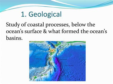 Branches of Oceanography - ppt download