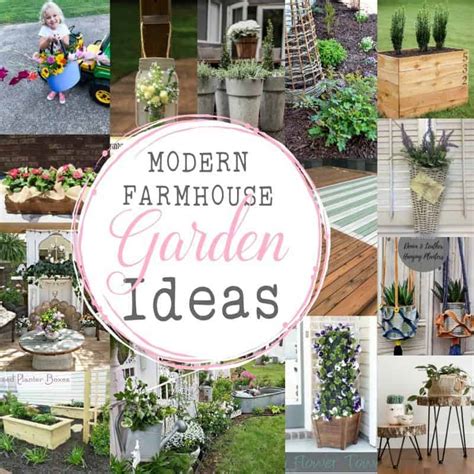 15 Modern Farmhouse Garden Ideas - The How-To Home