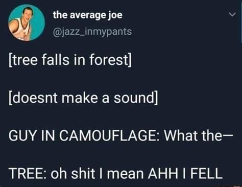 Tree falls in a forest | Twitter / X | Know Your Meme