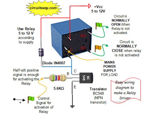 Relay Driver Circuit Using Transistor - Arduino Relay Control Tutorial With Code And Circuit ...