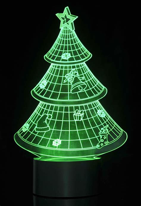 Board No More! 3D Christmas Tree Laser Cut Precision LED Lights - Walmart.com