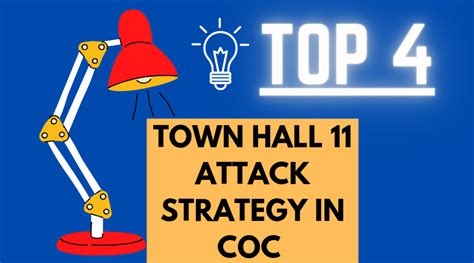 TOP 4 TOWN HALL 11 ATTACK STRATEGY IN COC [2024]