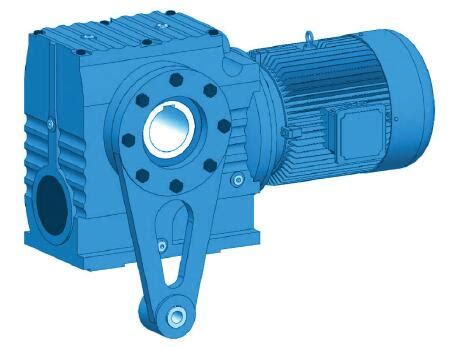 Hollow Shaft Torque Arm Mounted Worm Helical Gearmotor - Geared Motor, speed reducer,helical ...