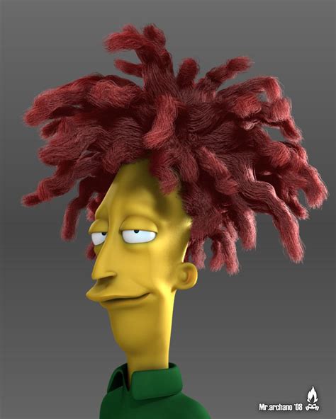 Sideshow Bob from Simpsons by MrArchano on DeviantArt