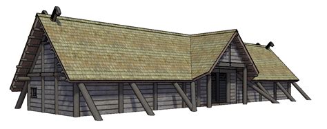 WIP - Viking Longhouse by WraithDouser on DeviantArt