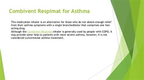 Combivent Respimat (Ipratropium/Albuterol) - Price, Uses and Side ...