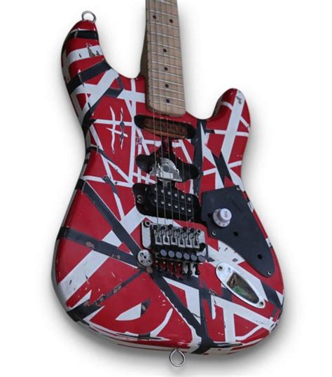 Custom Eddie Van Halen Signature Frankenstrat S-Style Electric Guitar - Palace Guitars