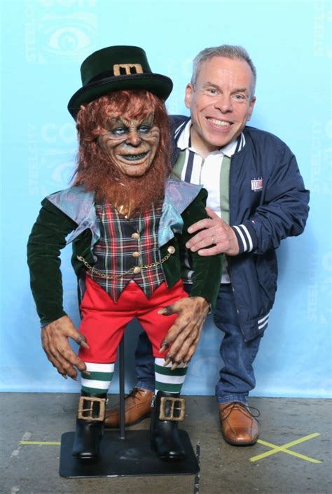 Warwick Davis Signed Life Size Leprechaun Prop – The Scary Closet