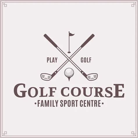 Golf country club logo Vector Art Stock Images | Depositphotos