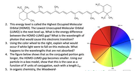 Solved H 1111 Part D - Conjugated Molecules A conjugated | Chegg.com