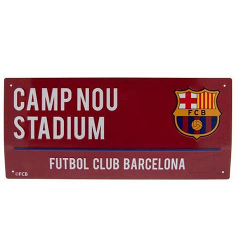 Barcelona Street Sign - Genuine FCB Licensed Merchandise