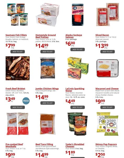 Gordon Food Service Current Ad March 31 - April 13, 2019 | Food, Food ...