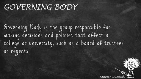 Governing Body