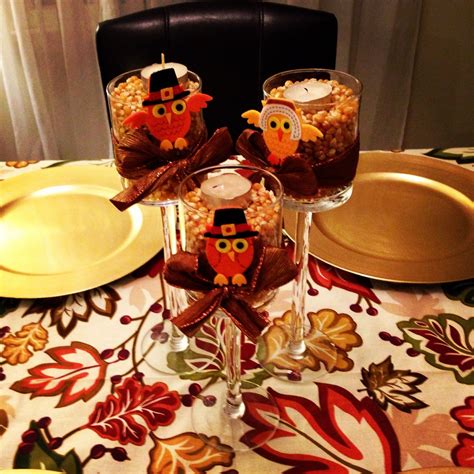 #owl #thanksgiving centerpiece. | Holiday, Owl, Centerpieces