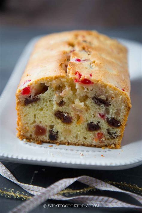 Easy Holiday Cream Cheese Fruit Cake Loaf (No Alcohol)