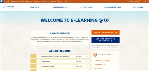 UF Canvas: A Helpful Guide to UF eLearning Portal