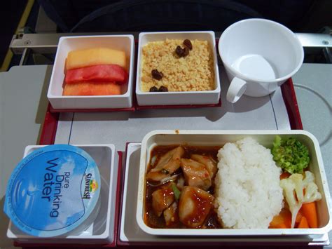 Economy class meal on China Airlines. | Airplane Food | Pinterest ...