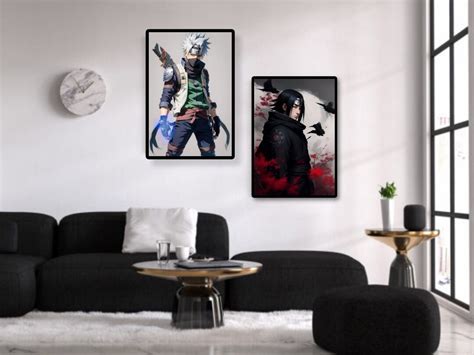 Kakashi Art Itachi Art Naruto Fan Art Anime Poster Naruto - Etsy