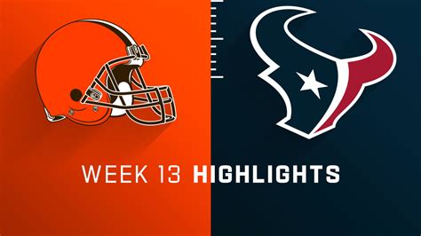 Cleveland Browns vs. Houston Texans highlights | Week 13