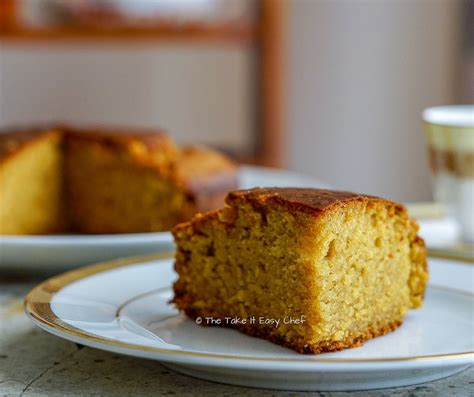 Whole Wheat Jaggery Cake | The Take It Easy Chef