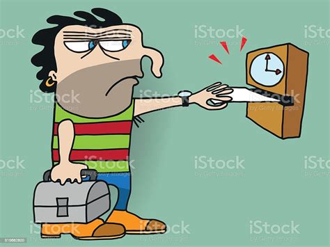 Punch Clock Stock Illustration - Download Image Now - Time Clock ...