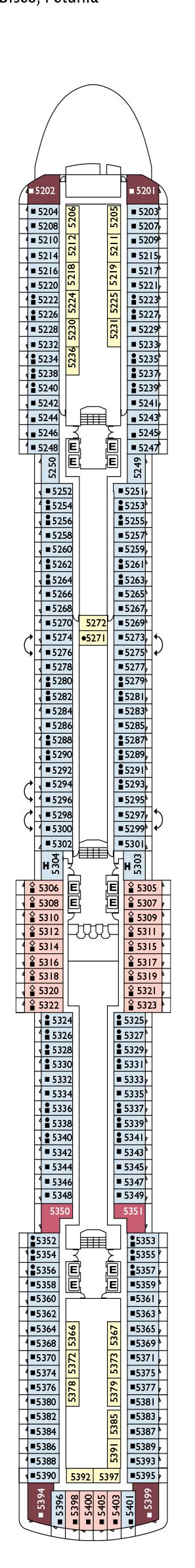 Costa Deliziosa Deck Plans | CruiseInd