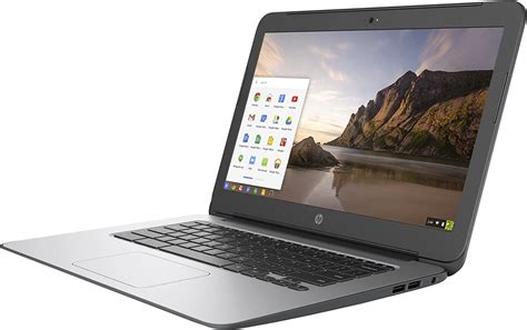 HP Chromebook 14 G4 Laptop Computer, 2.16 GHz Intel Celeron, 4GB DDR3 RAM, 16GB SSD Hard Drive ...