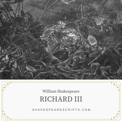 Richard III by William Shakespeare - Shakespeare Scripts