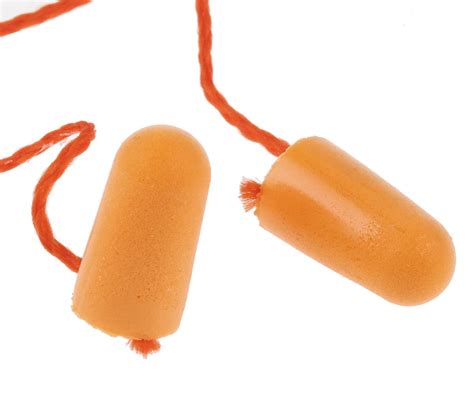 1110 | 3M 1100 Series Orange Disposable Corded Ear Plugs, 37dB Rated, 100 Pairs | RS