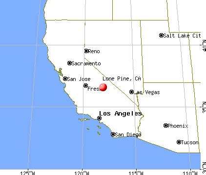 Lone Pine, California (CA 93545) profile: population, maps, real estate, averages, homes ...