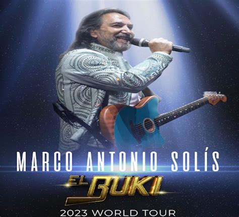 Marco Antonio Solis Tour Dates 2024 - Cammy Odelia