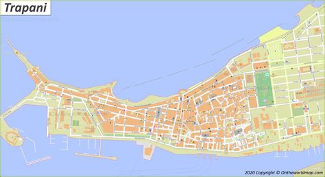 Trapani Map | Italy | Discover Trapani with Detailed Maps