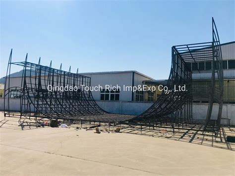 Customized Steel Structure of Skate Ramps - China Steel Structure and Skate Facilities