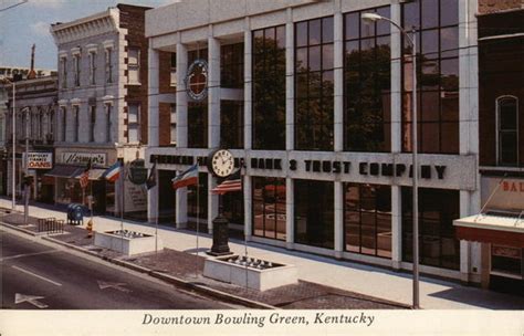 Downtown Bowling Green, Kentucky Postcard