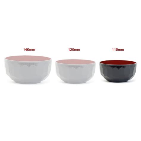 Large Miso Soup Bowl With Lid (Red & Black) Made In Japan