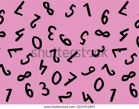 Template Image Keyboard Symbols Set Numbers Stock Illustration ...